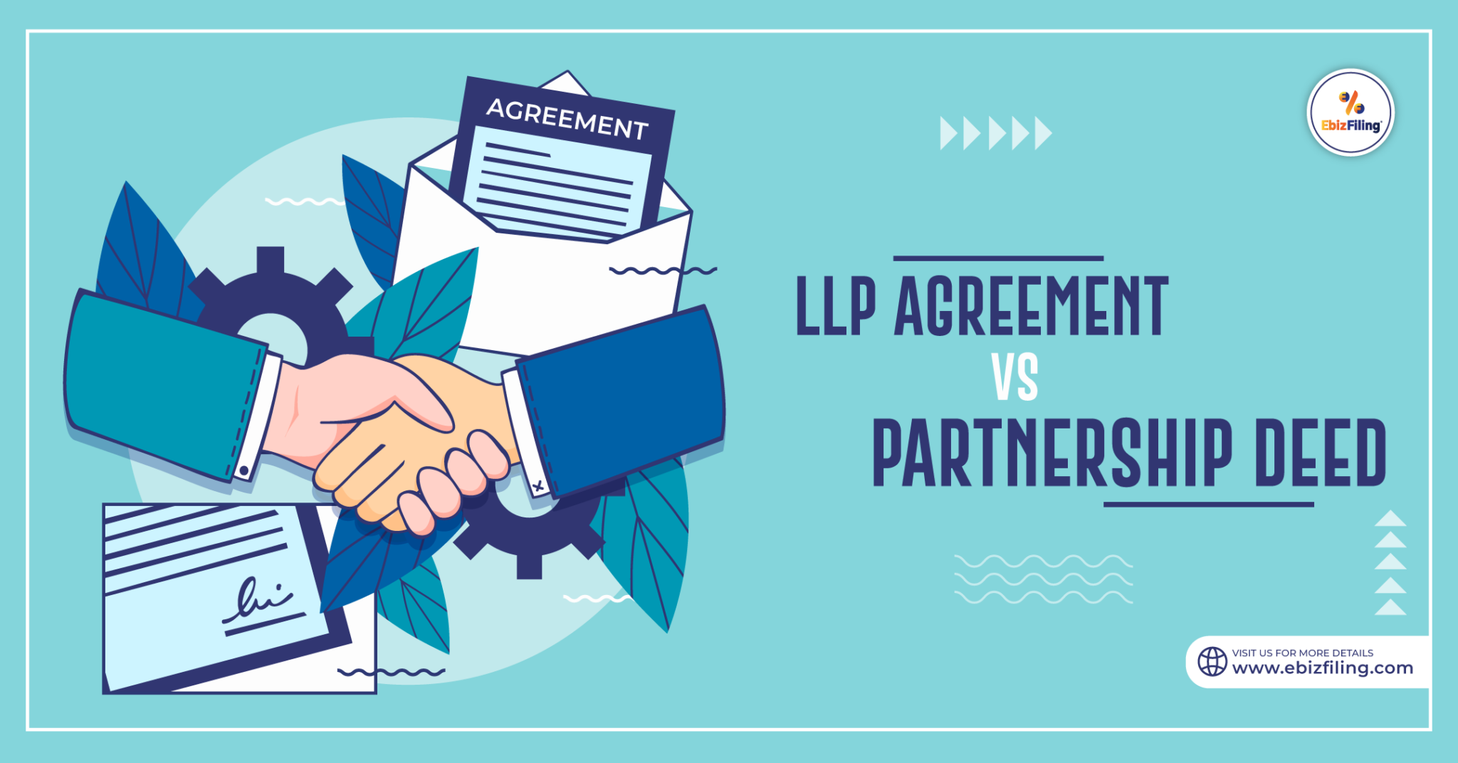 Difference between LLP agreement and Partnership deed