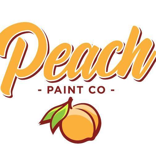 Peach Painting